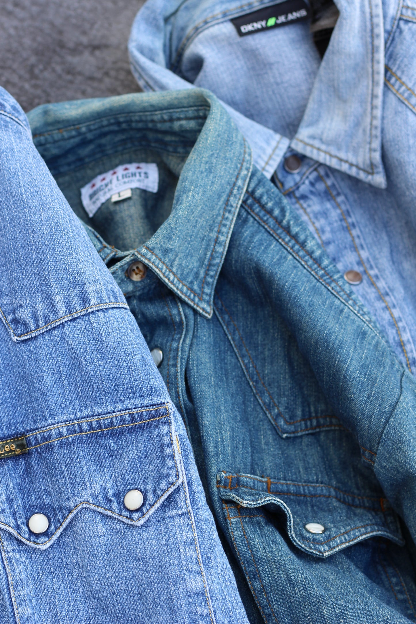 Men's Western Denim Shirt x6点