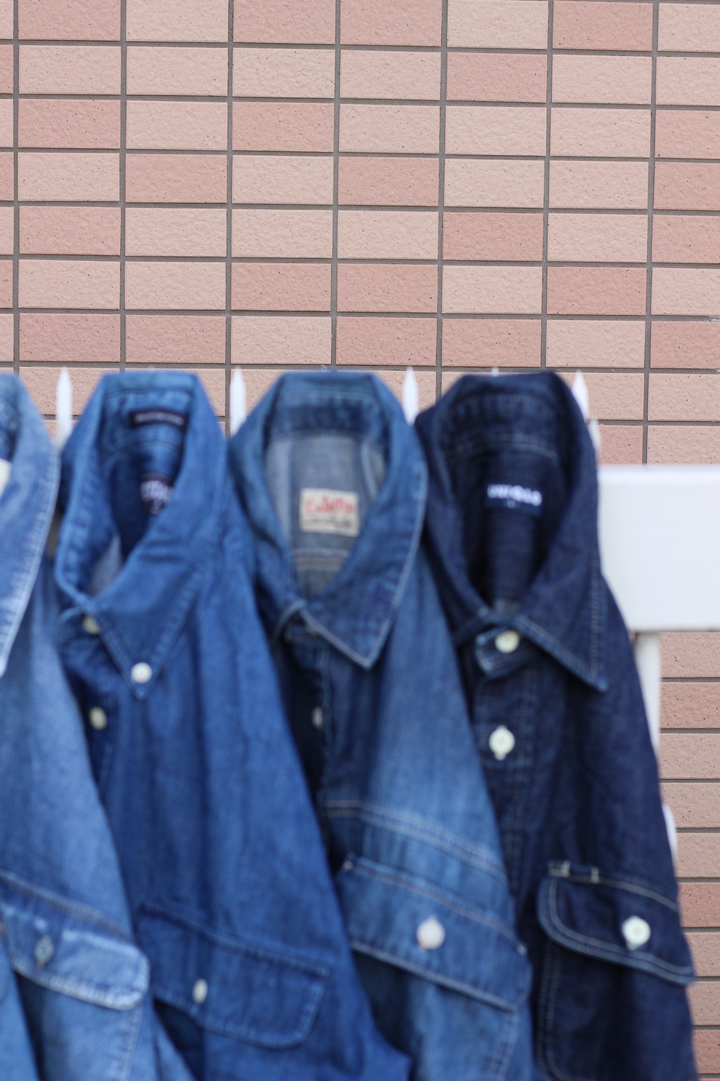 Men's Indigo Denim Shirt x9点