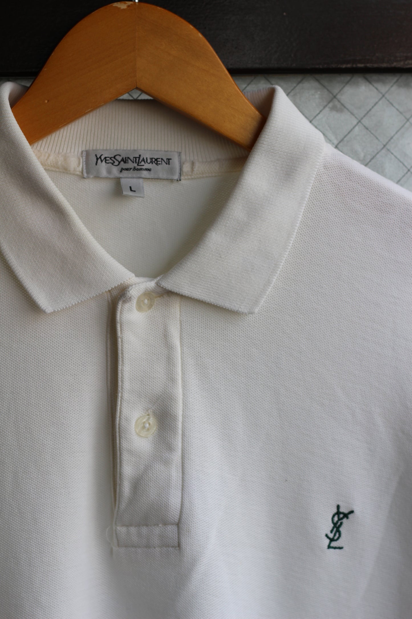 Christian Dior & Yves Saint Laurent Long Sleeve Polo Shirt set x2点