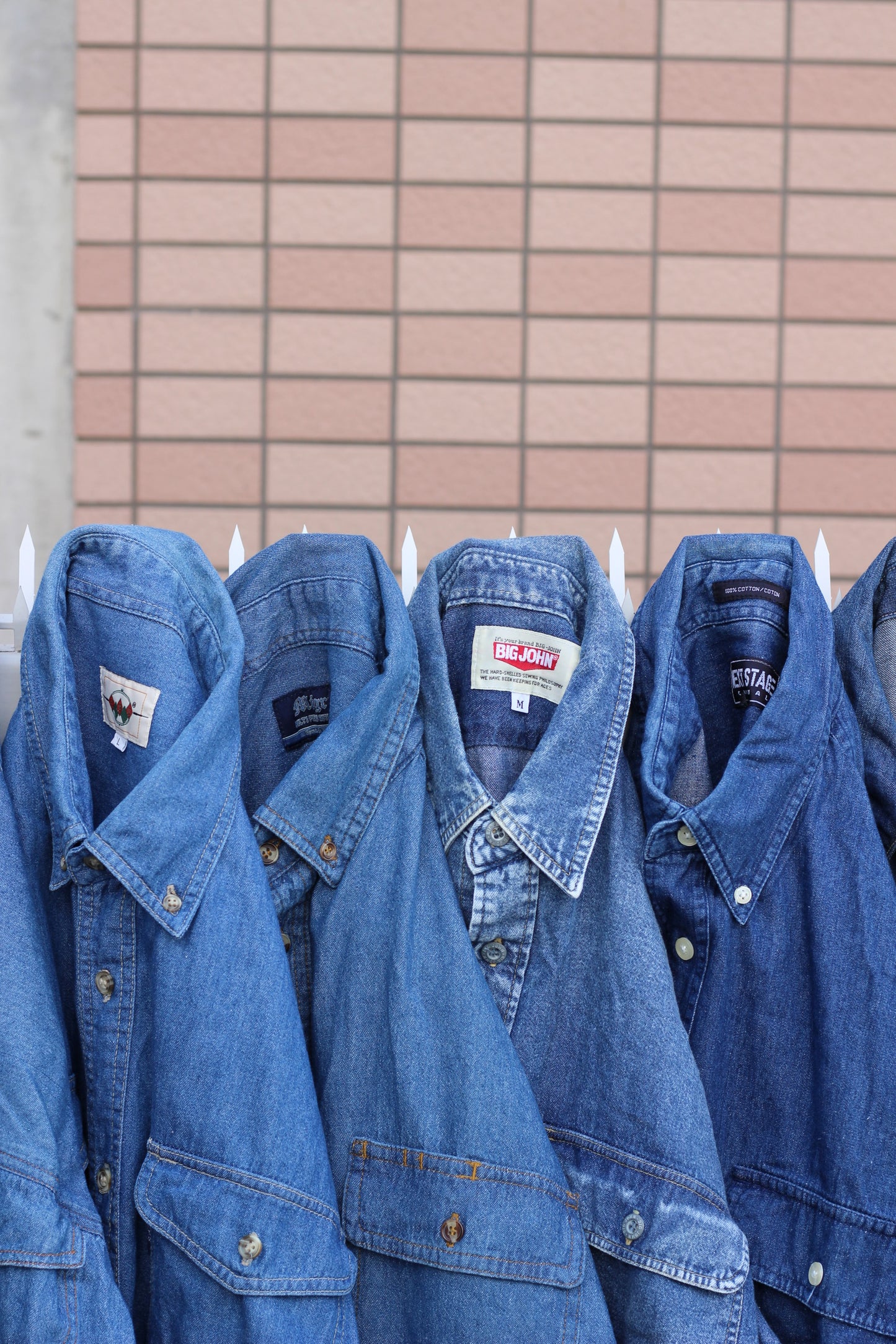 Men's Indigo Denim Shirt x9点