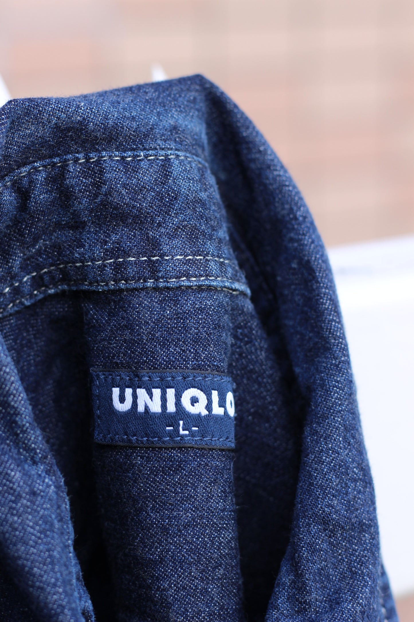 Men's Indigo Denim Shirt x9点