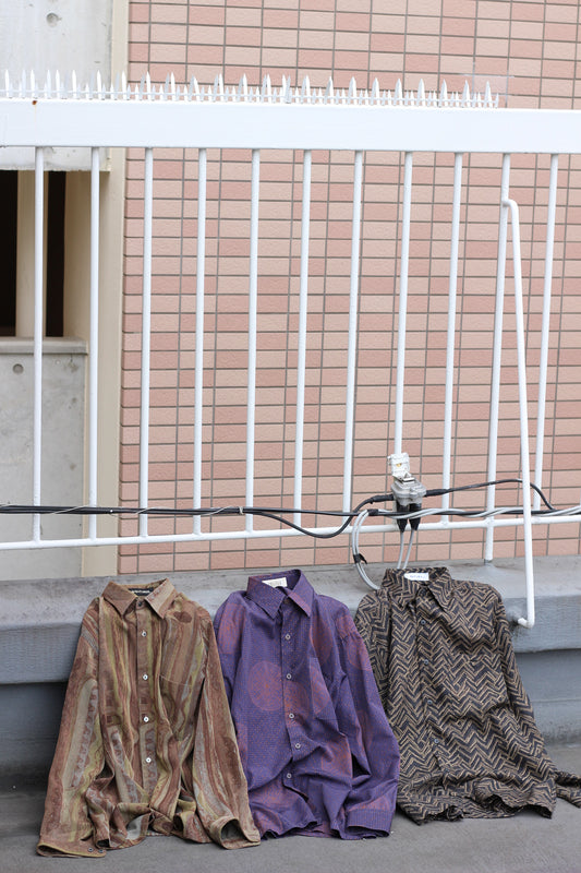 Men's Long Sleeve Desigh Shirt x点