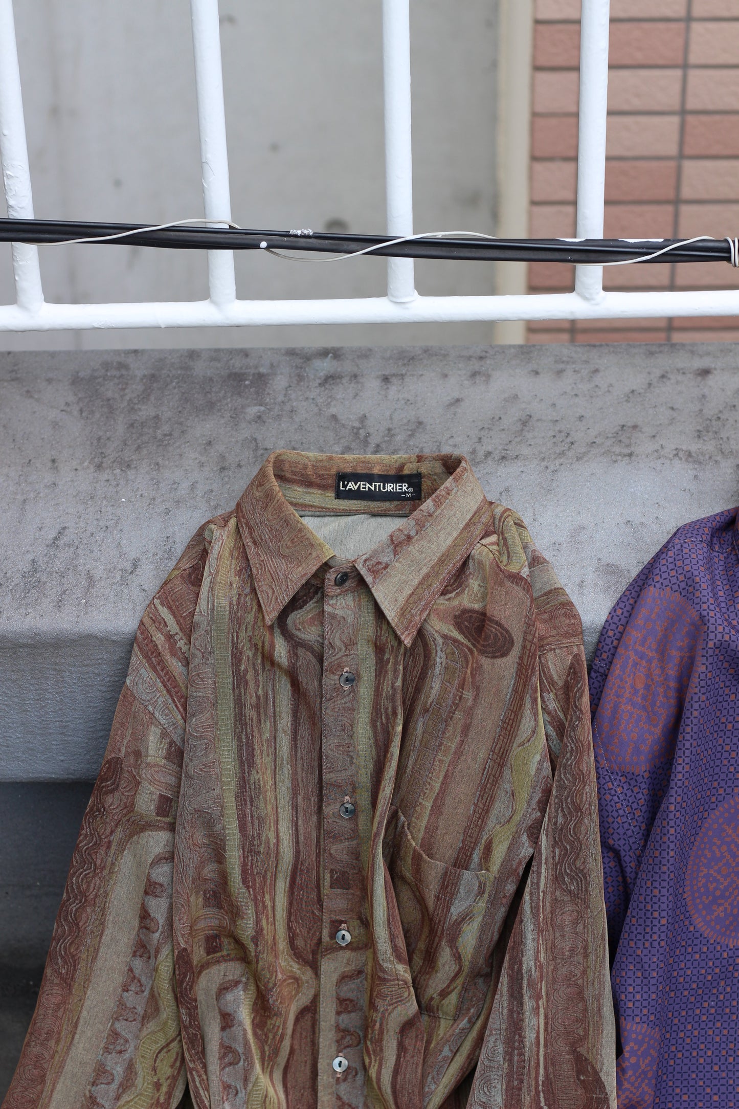 Men's Long Sleeve Desigh Shirt x点