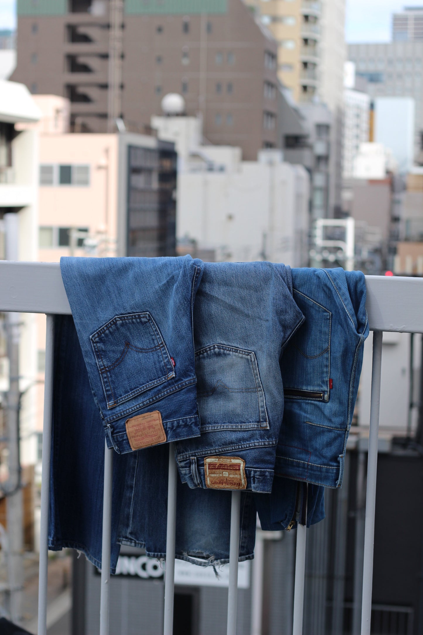 Y2K Levi's & Disel denim pants x3点