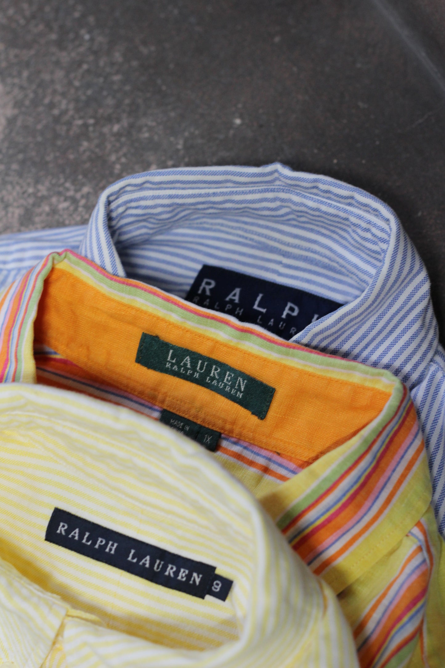 Ralph Lauren Stripe Long Sleeve Shirt x3点
