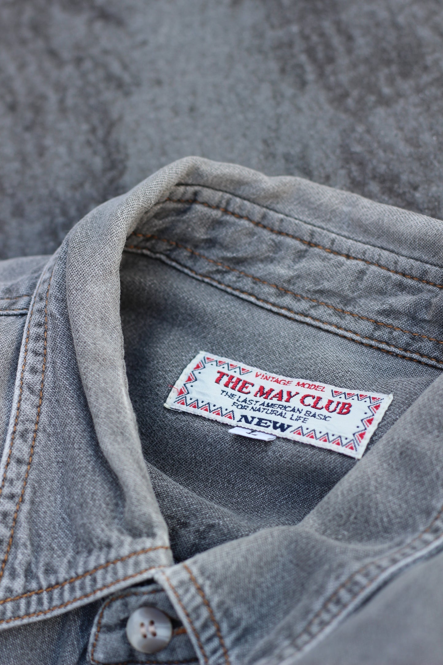 Men's Black Denim Shirt x5点