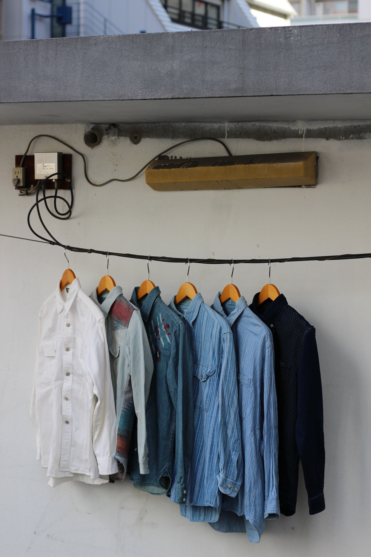 Men's Design Denim Shirts x6点
