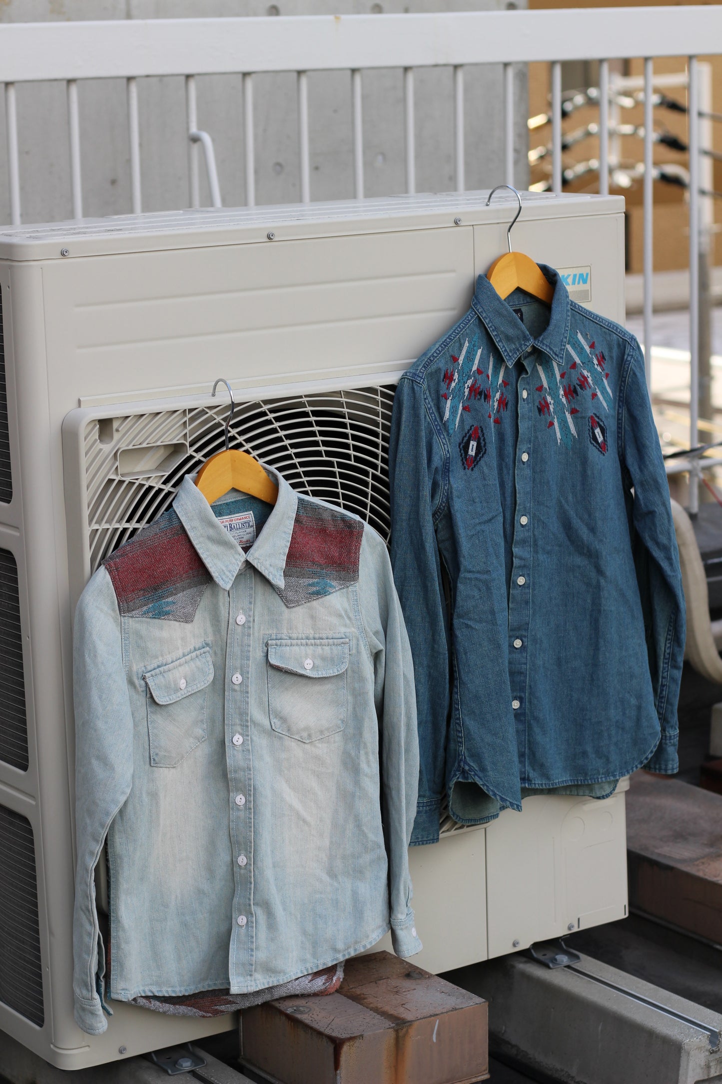 Men's Design Denim Shirts x6点