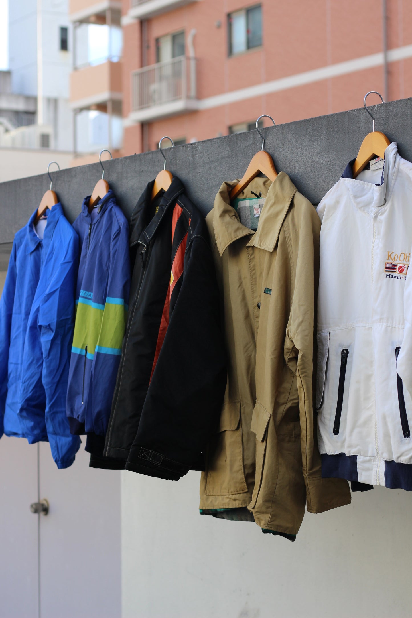 Select nylon jacket x5点
