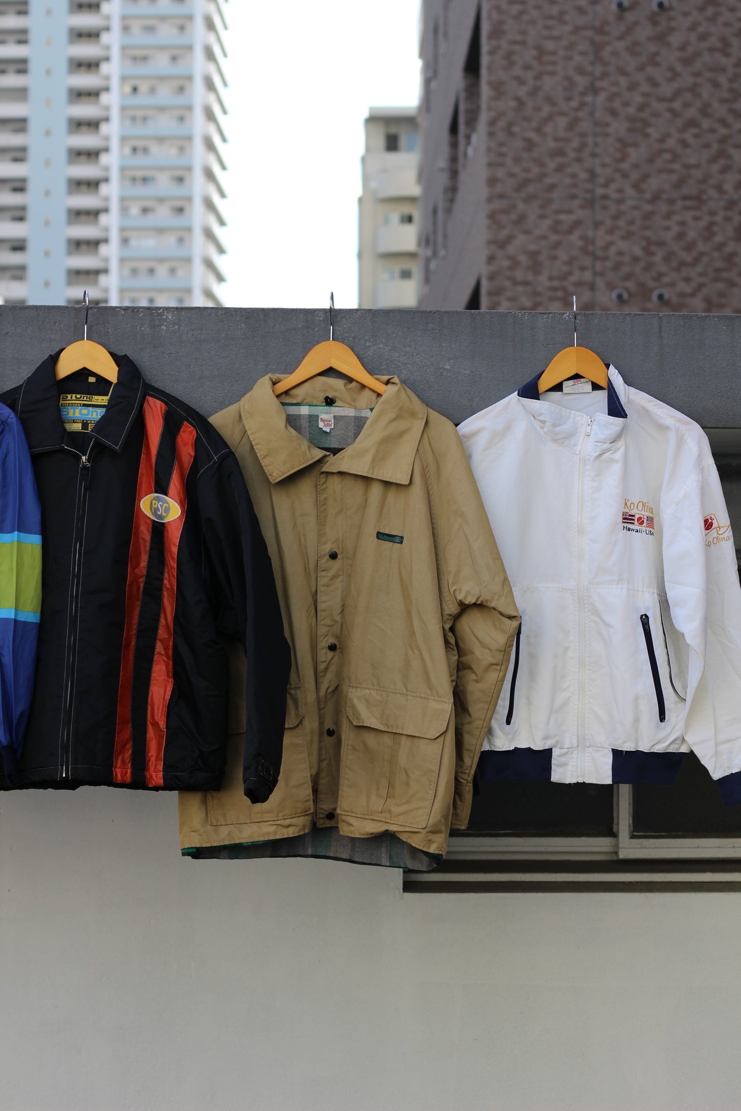 Select nylon jacket x5点