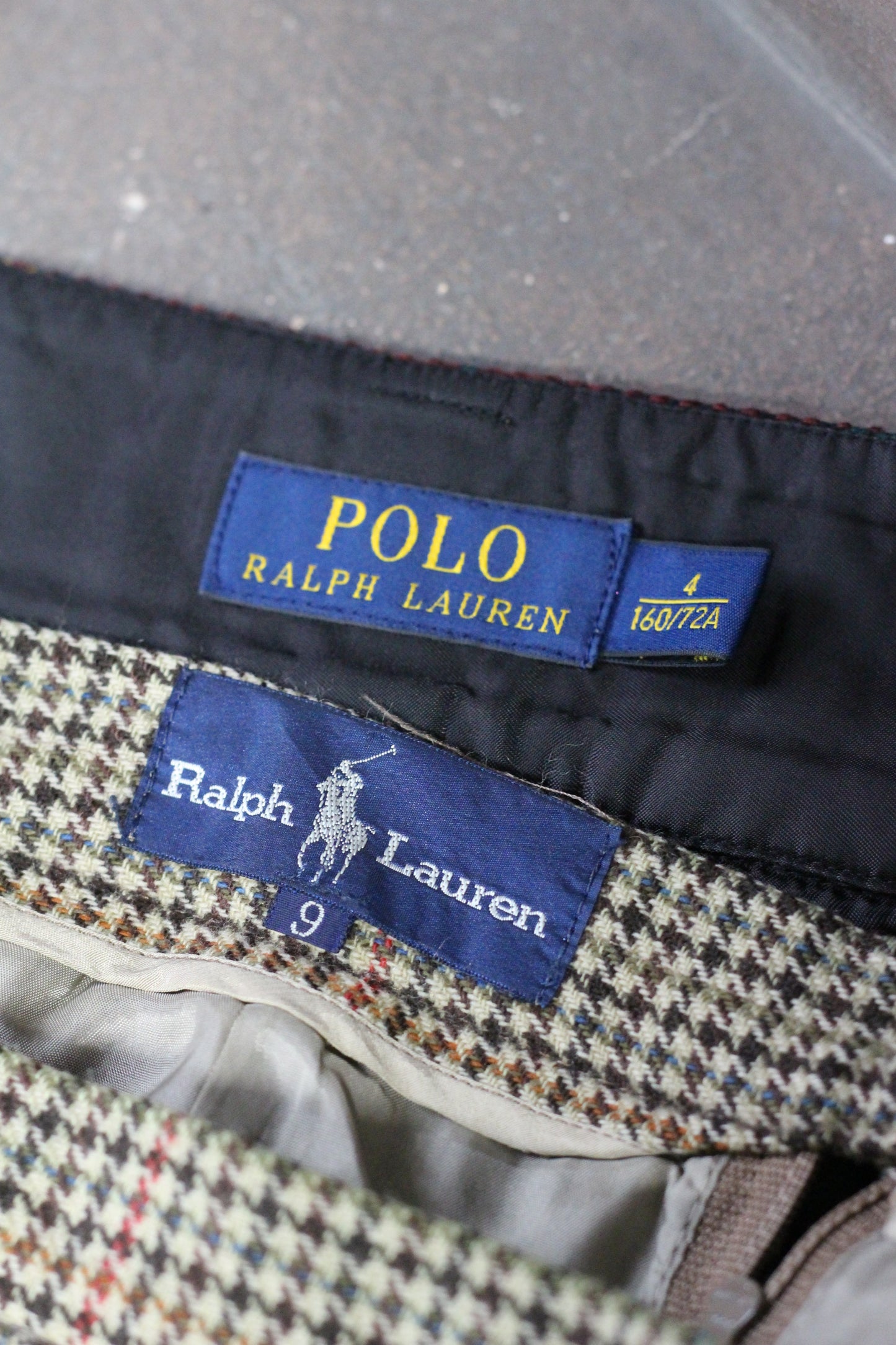Ralph Lauren Check Skirt x2点