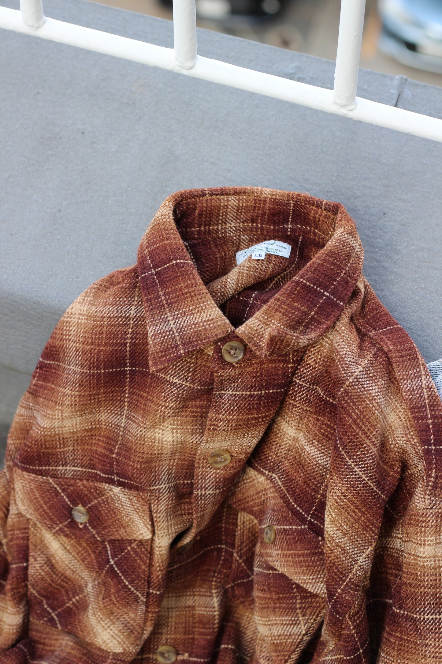 Men's Ombre Check Shirt x3点