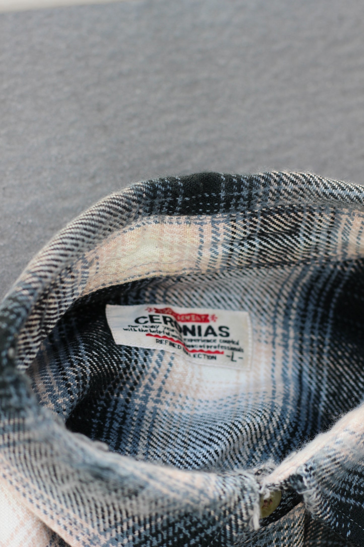 Men's Ombre Check Shirt x3点