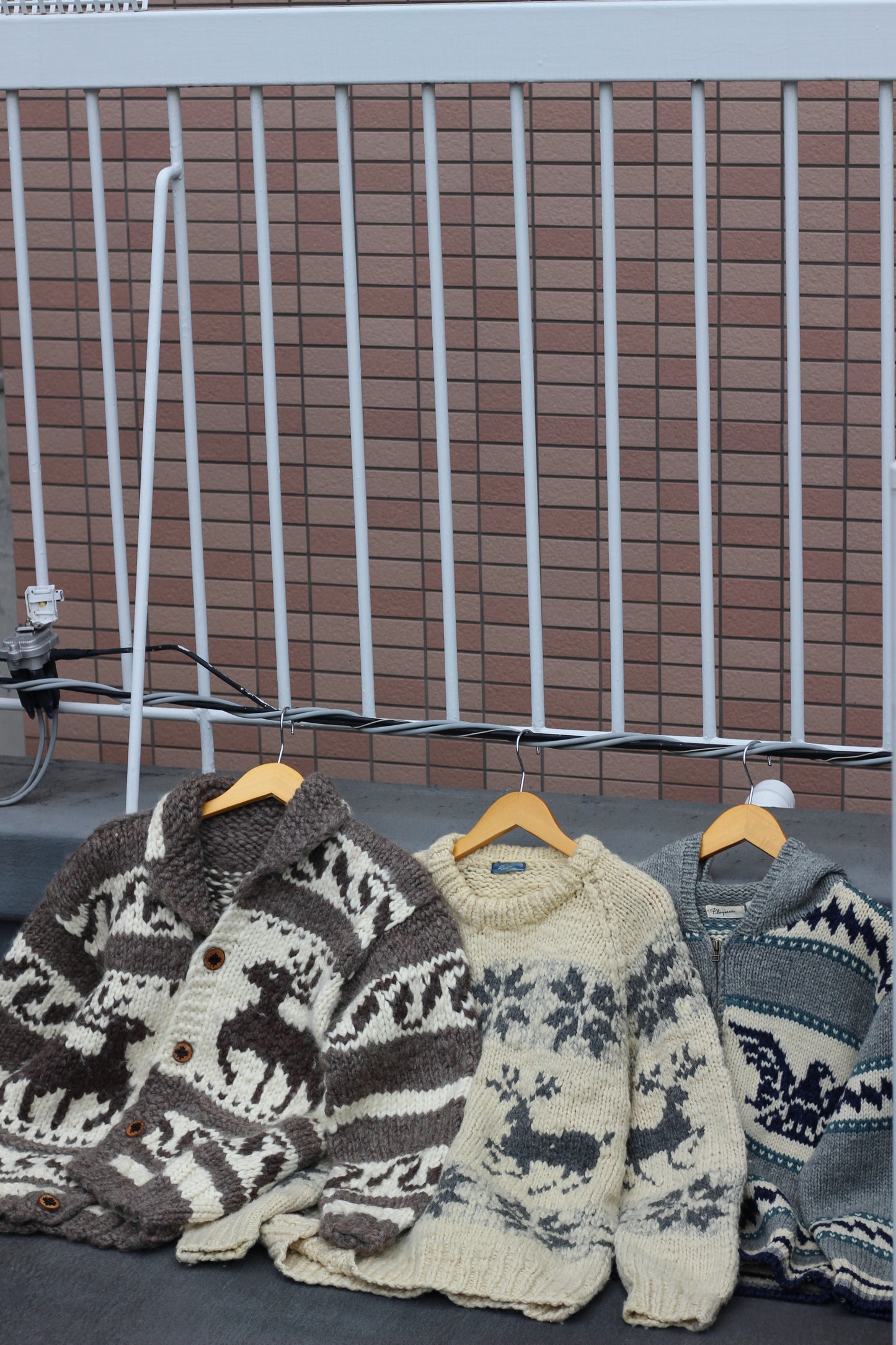 Cowichan sweater x3点