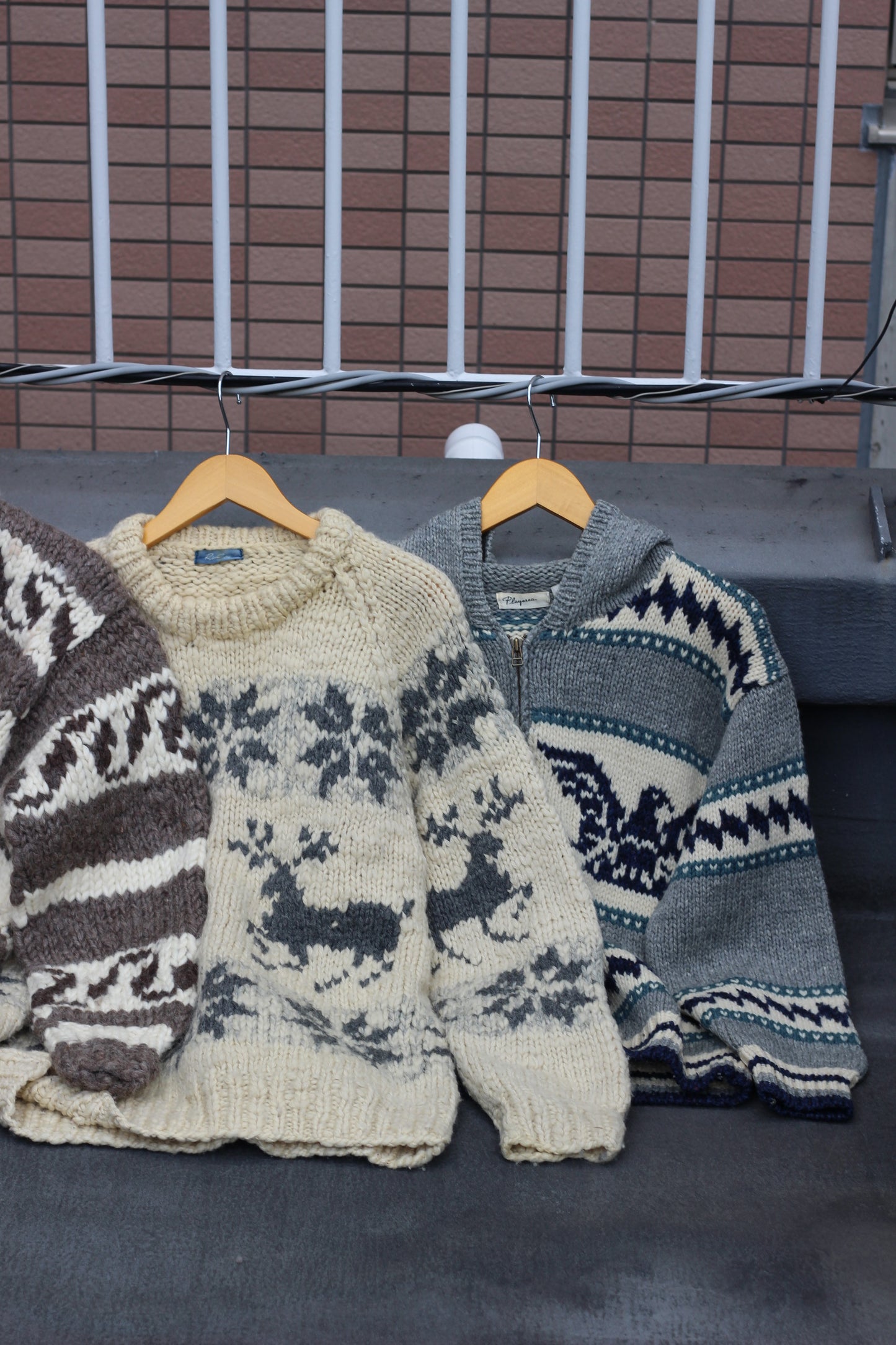 Cowichan sweater x3点