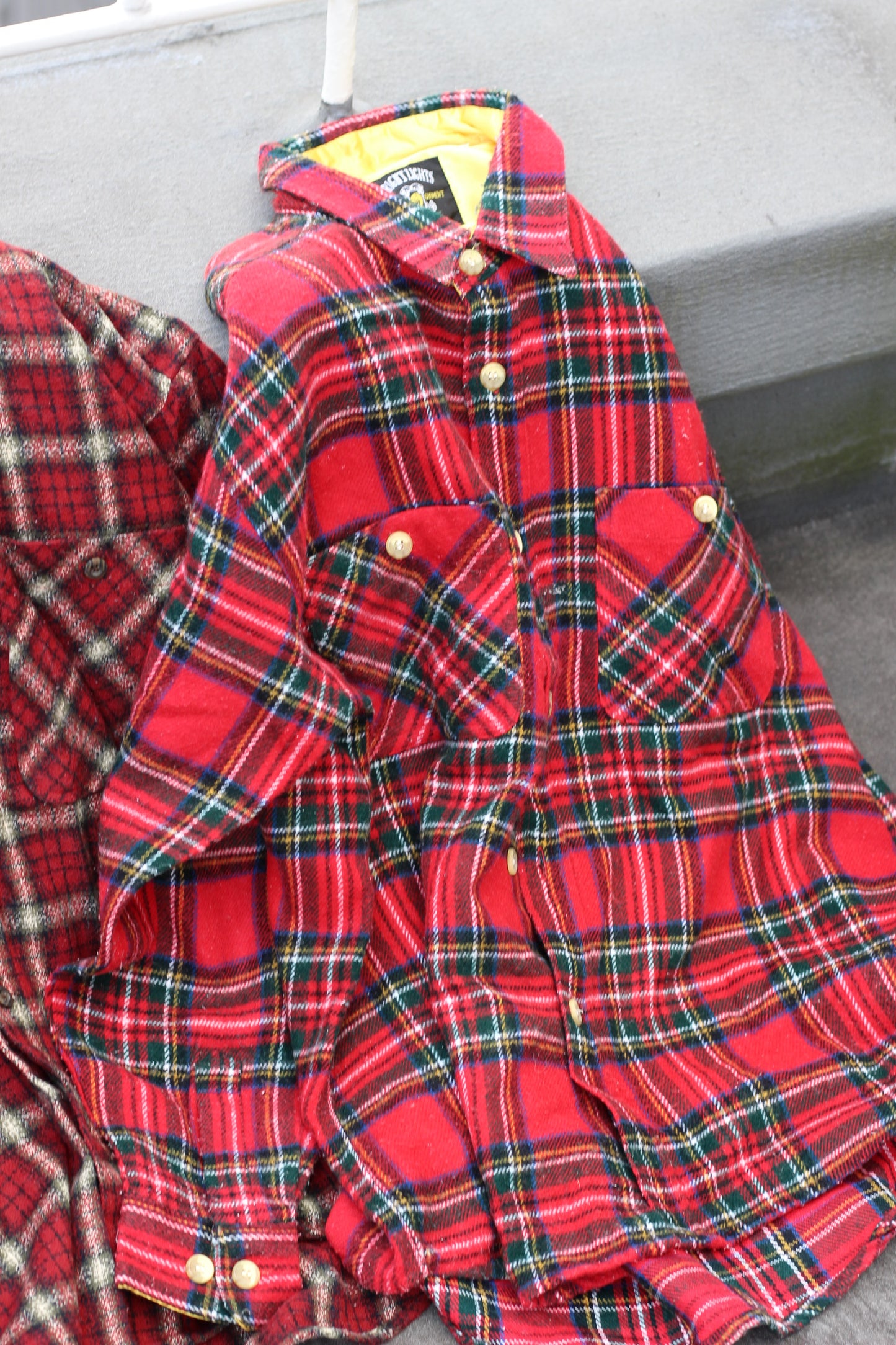 Men's Buffalo Check Shirt x4点