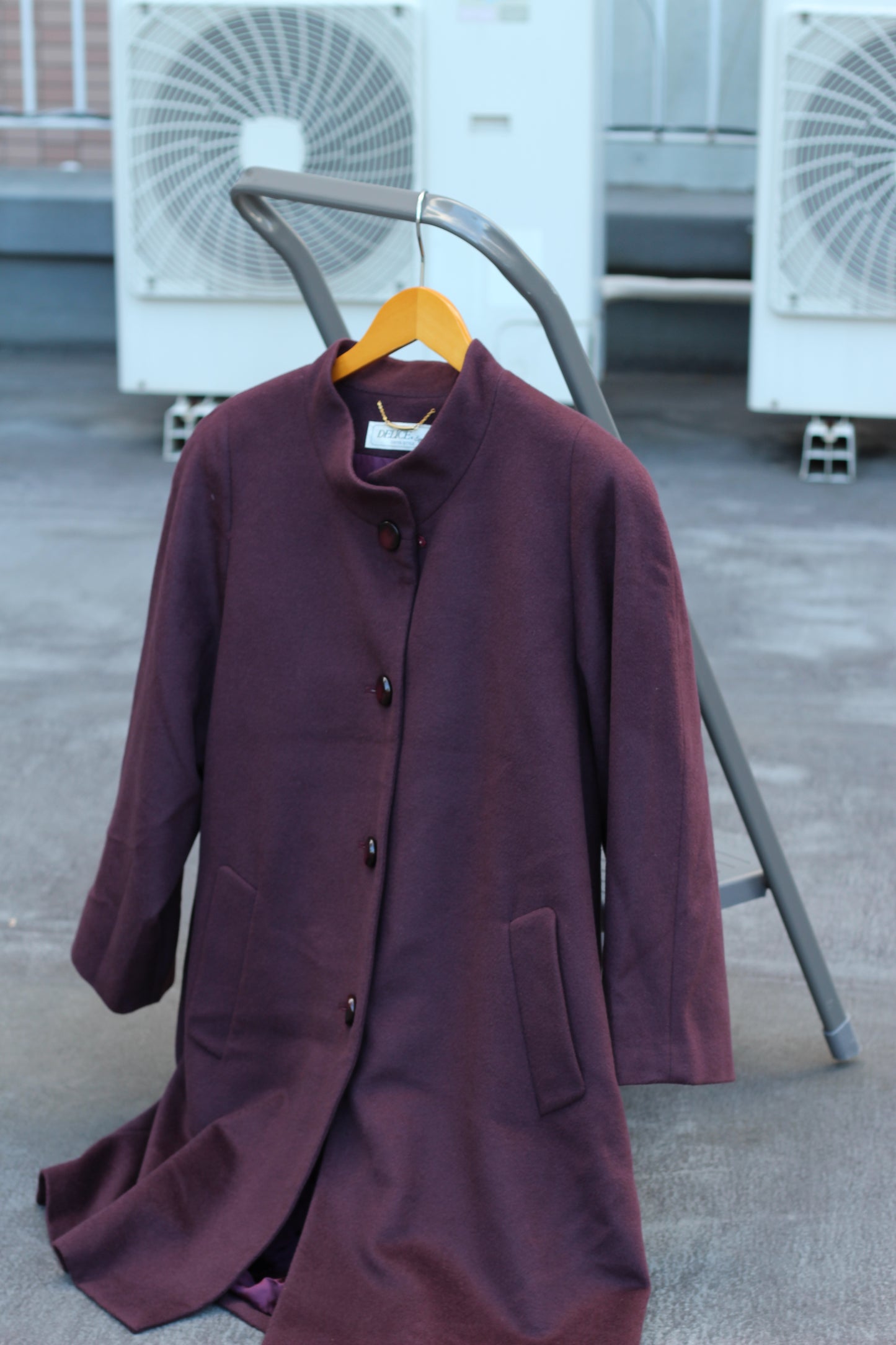 Women's 100% Cashmere Color Coat x2点