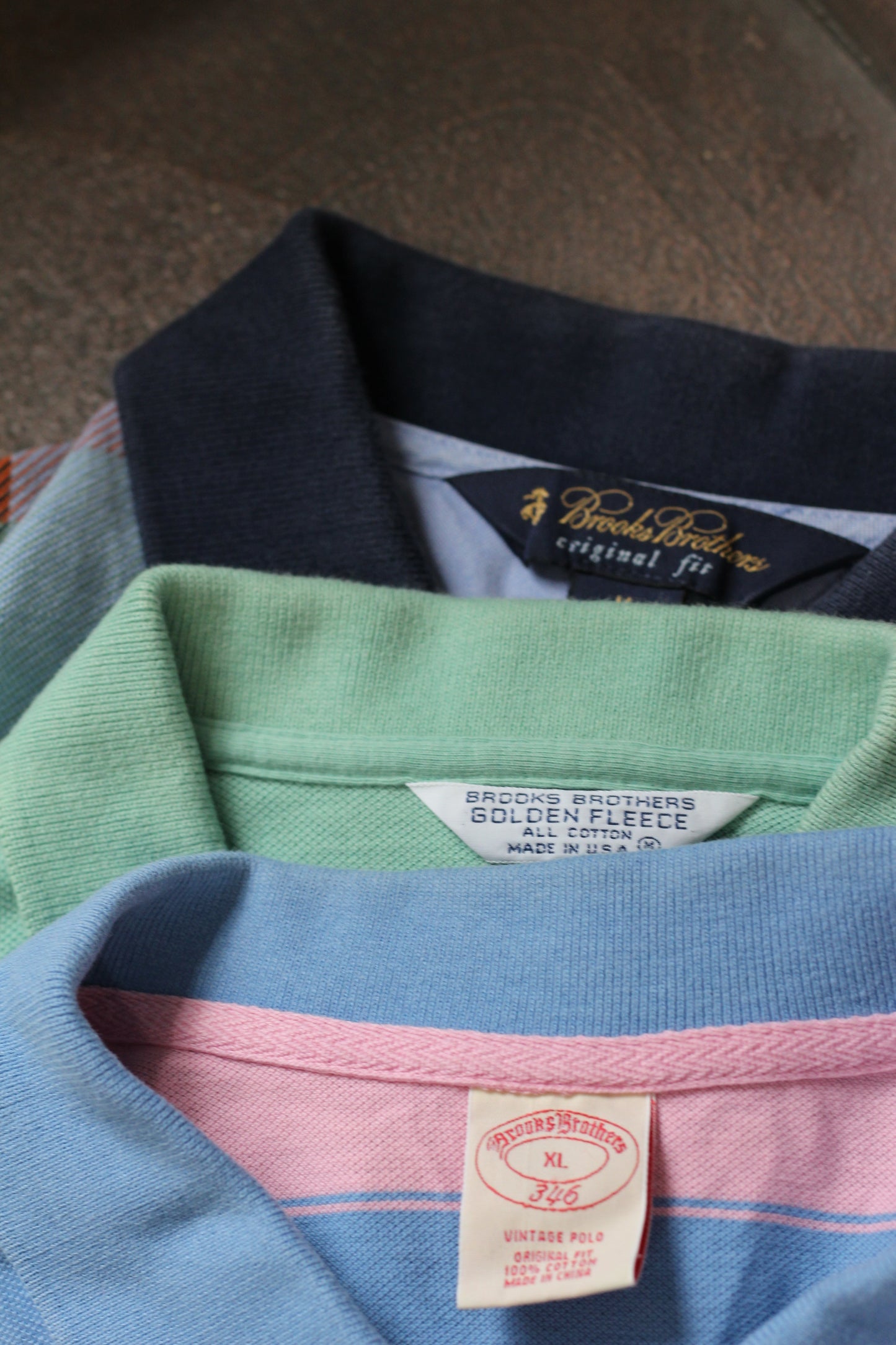 Brooks Brothers Short Sleeve Polo Shirt x3点