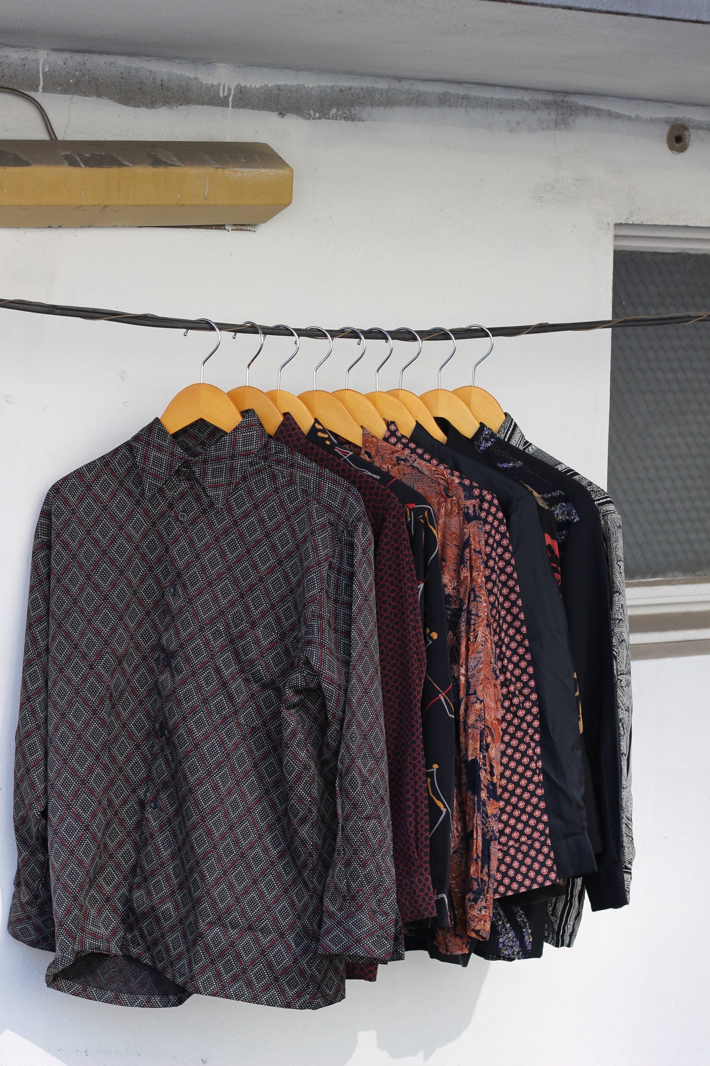 Black design shirt x9点
