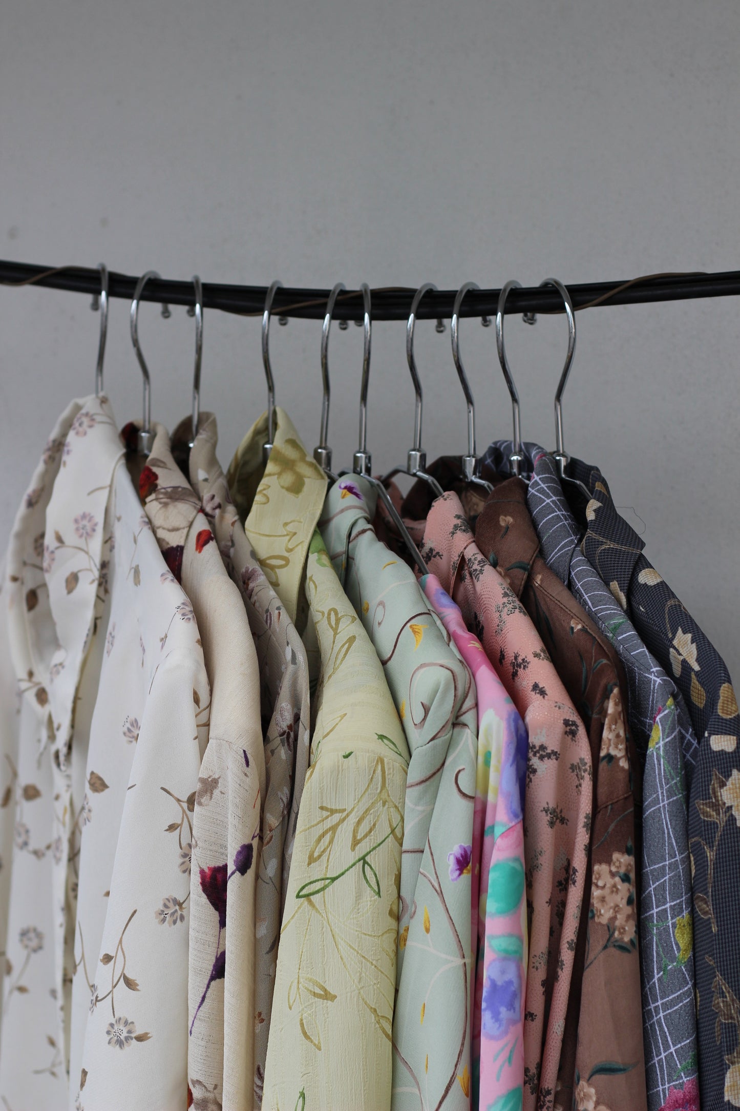 Vintage Floral Long Sleeve Blouse x10点