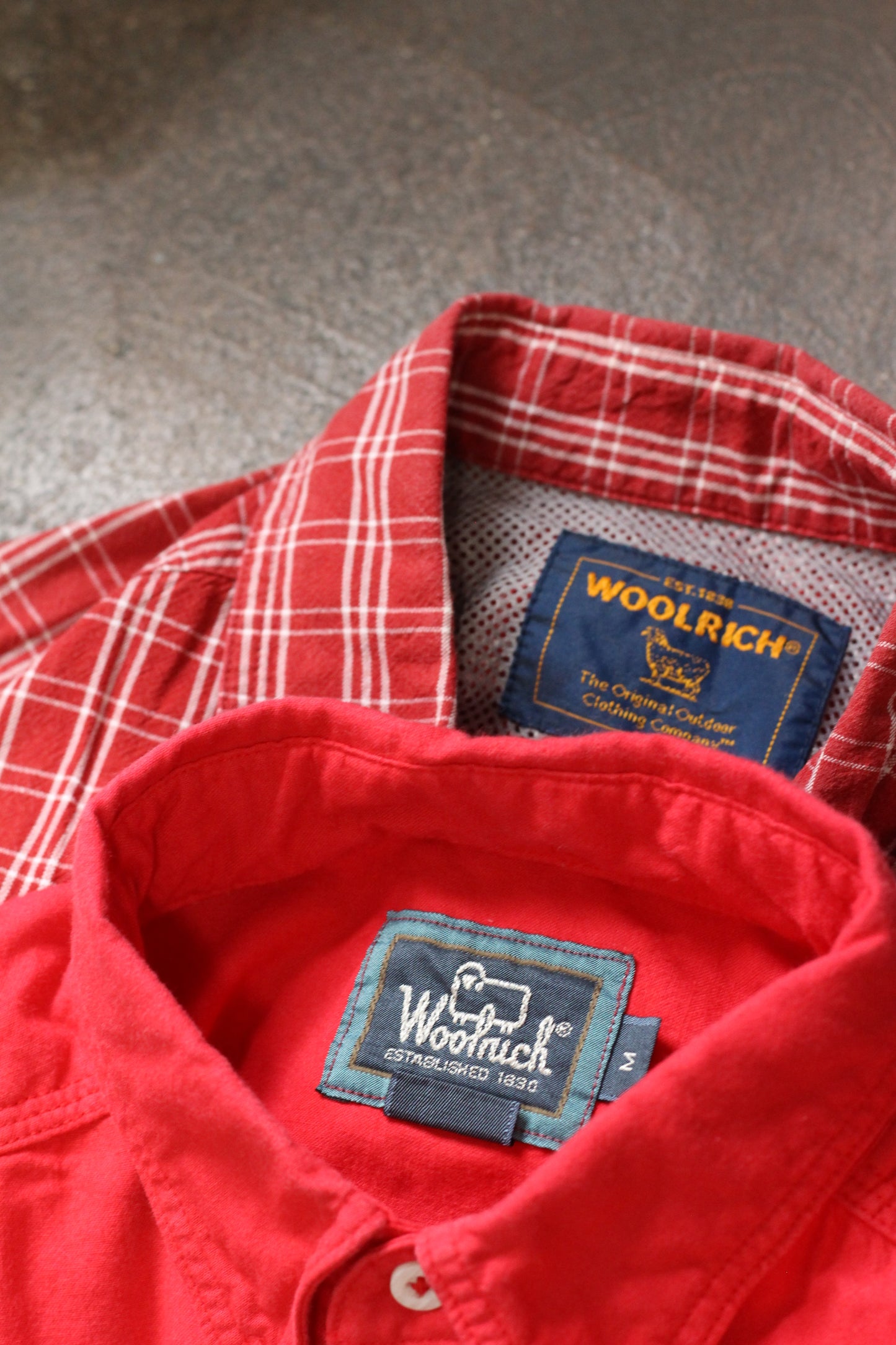 80-90's WOOLRICH Short Sleeve Shirt x2点