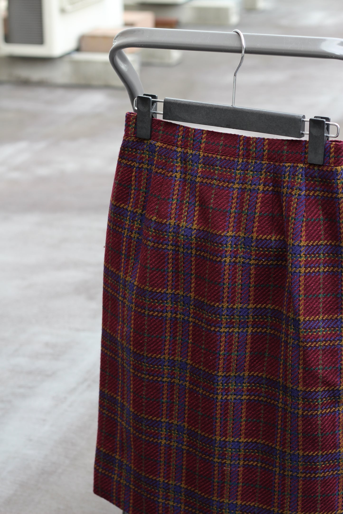 Burberry Wool Check Skirt set x2点