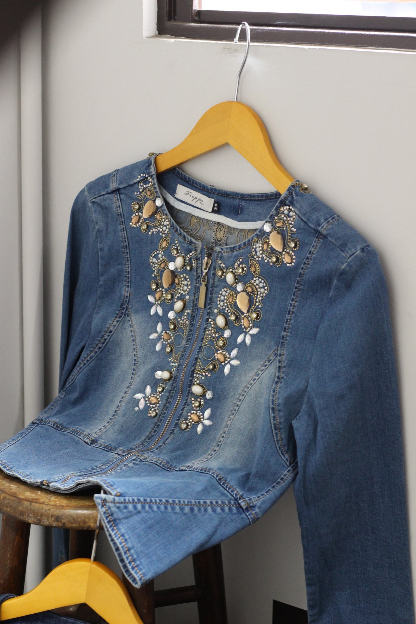 Vintage Design Denim Jacket x2点