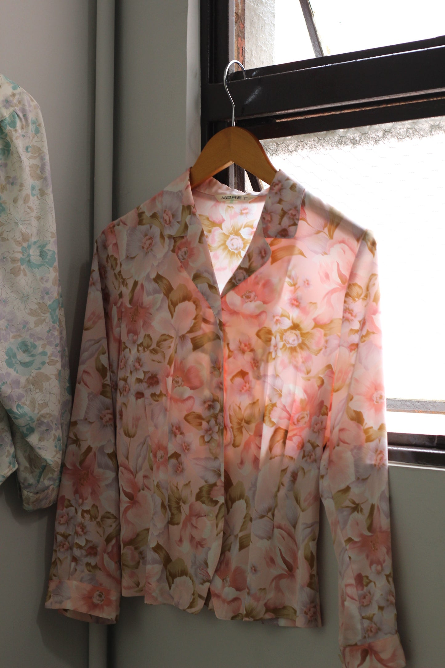 Vintage Flower Long Sleeve Blouse x4点