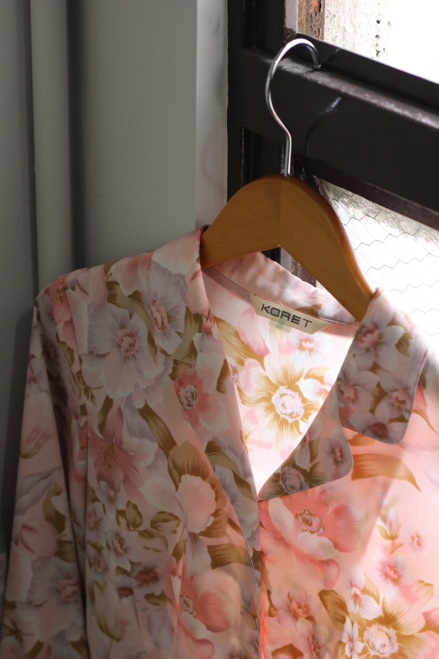 Vintage Flower Long Sleeve Blouse x4点