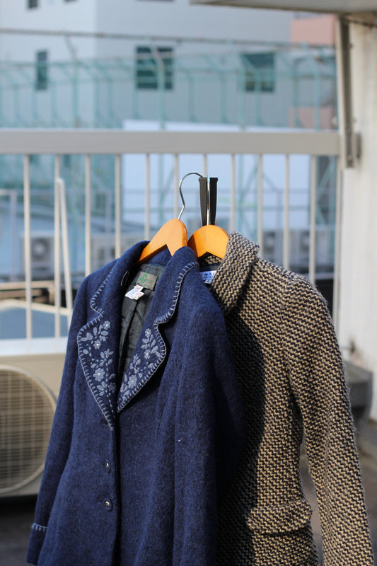 Women's Vintage Made In Italy Wool Jacket x2点