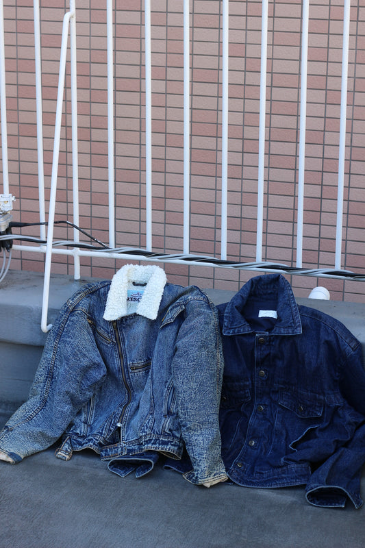 Heavy denim jacket x2点