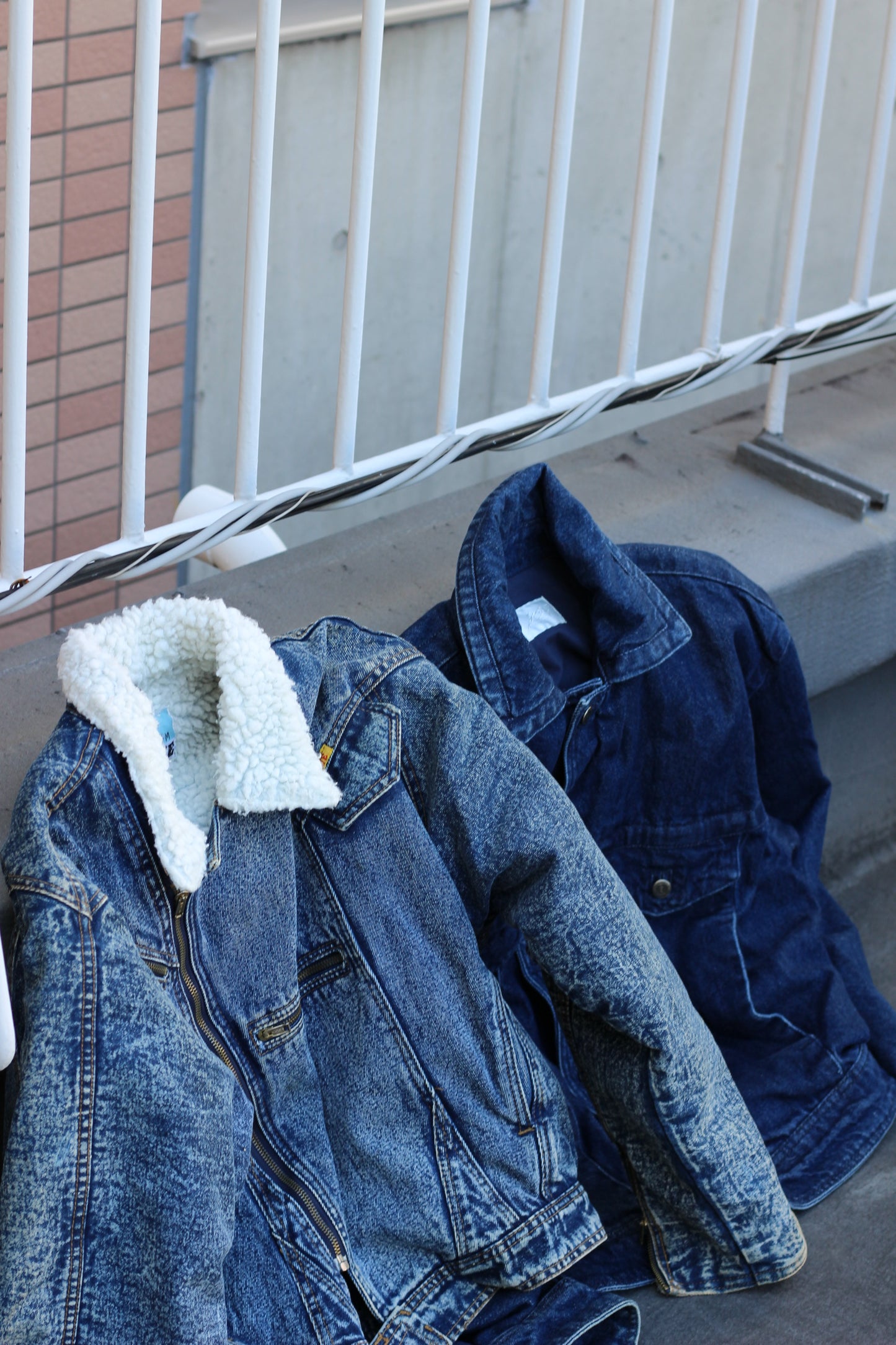 Heavy denim jacket x2点