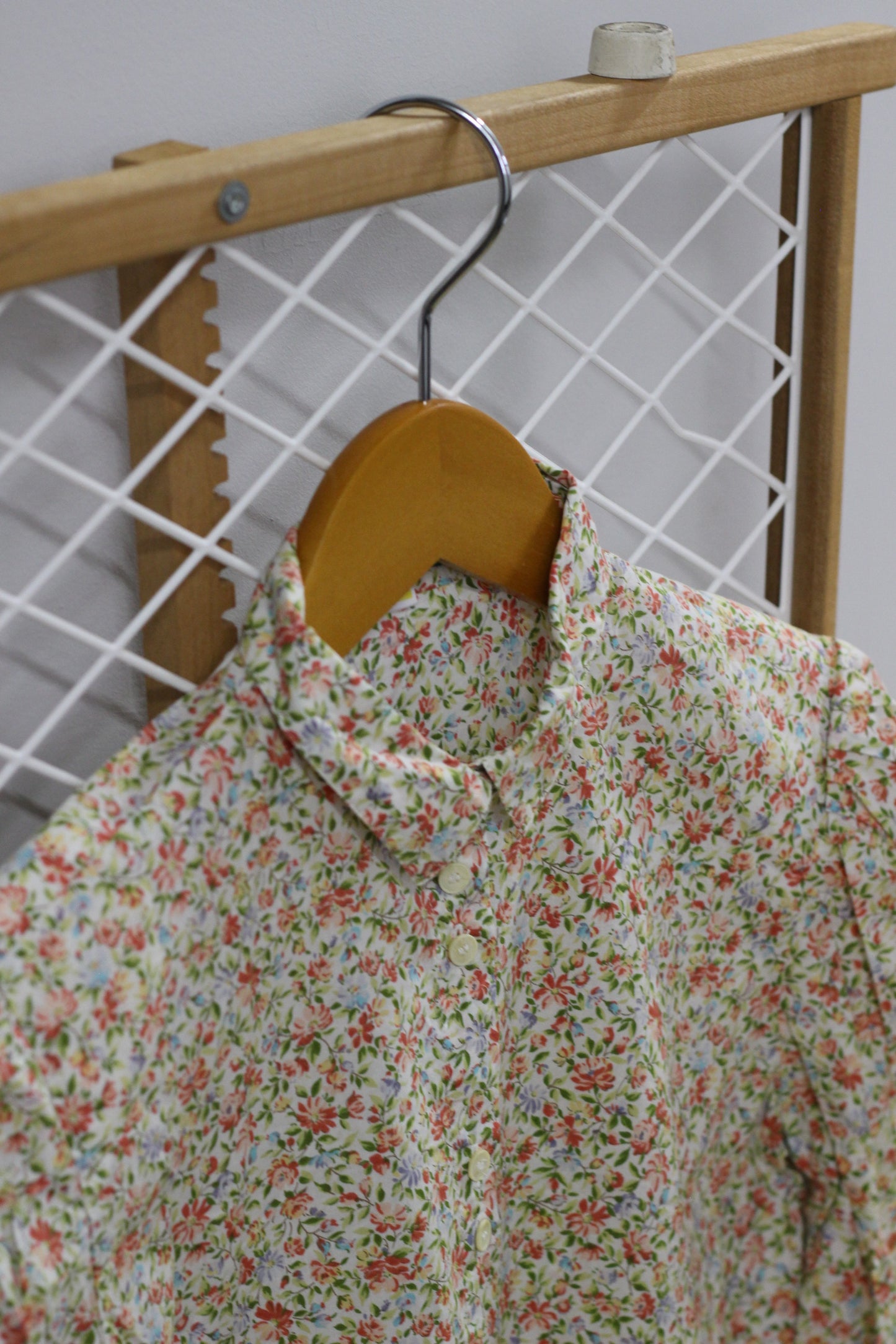 Vintage Floral Design Long Sleeve Blouse x2点