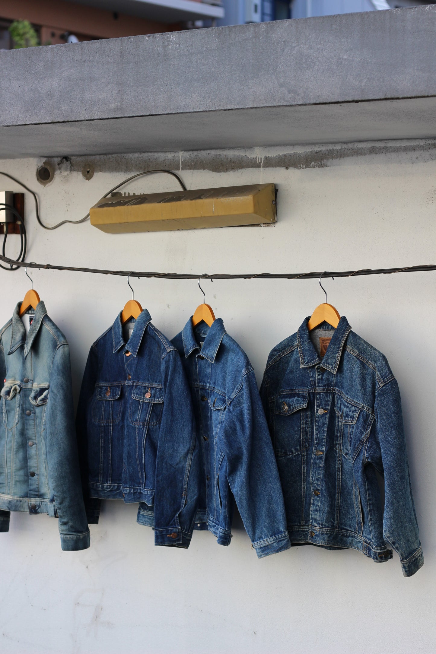 Indigo denim jacket x8点