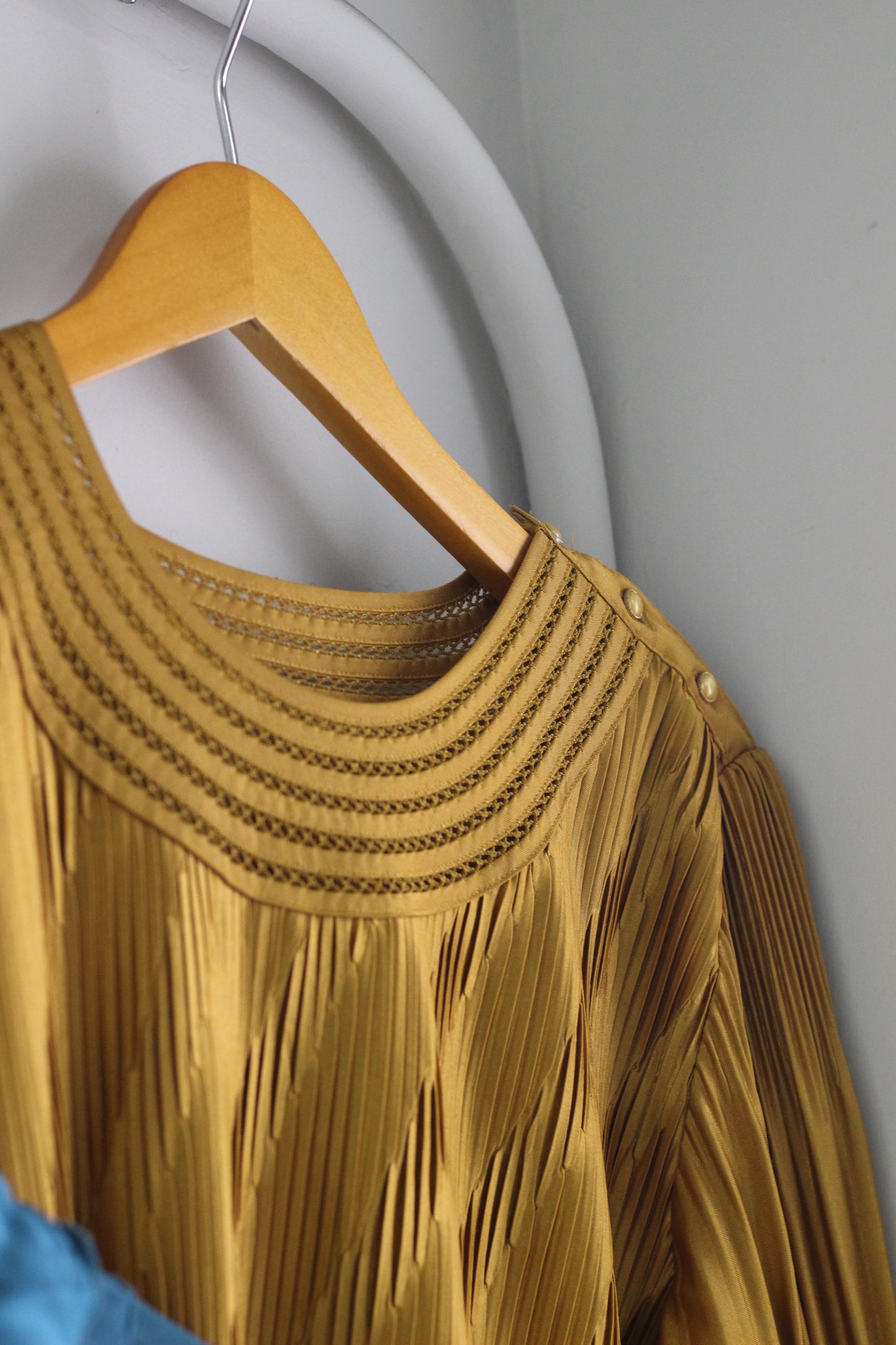 Vintage Retro Color Long Sleeve Blouse x3点