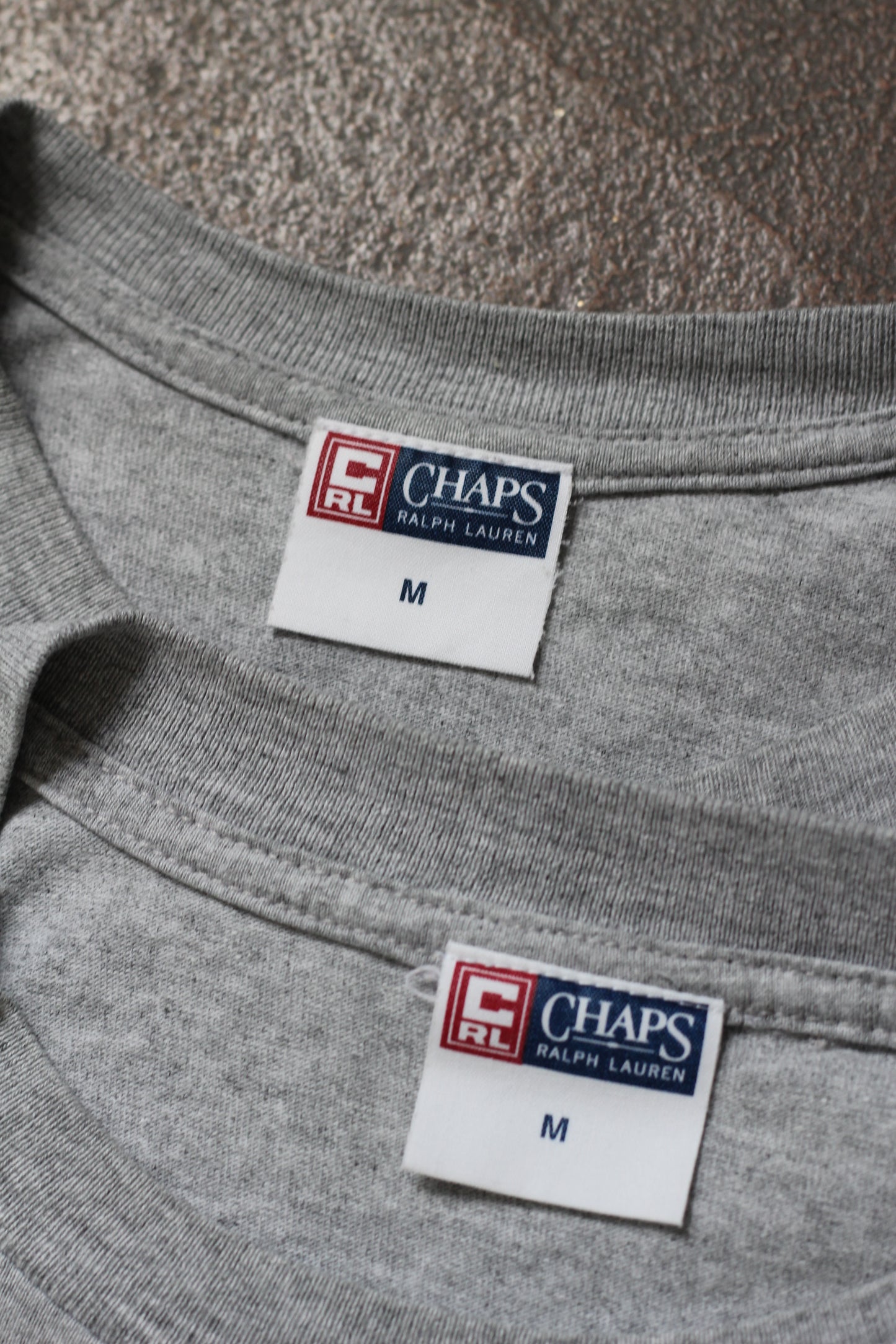 90's CHAPS Ralph Lauren Print Short Sleeve T-Shirt x2点