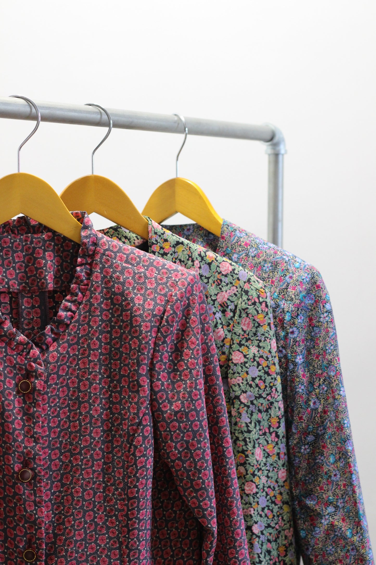 Vintage Flower Design Blouse Jacket x3点