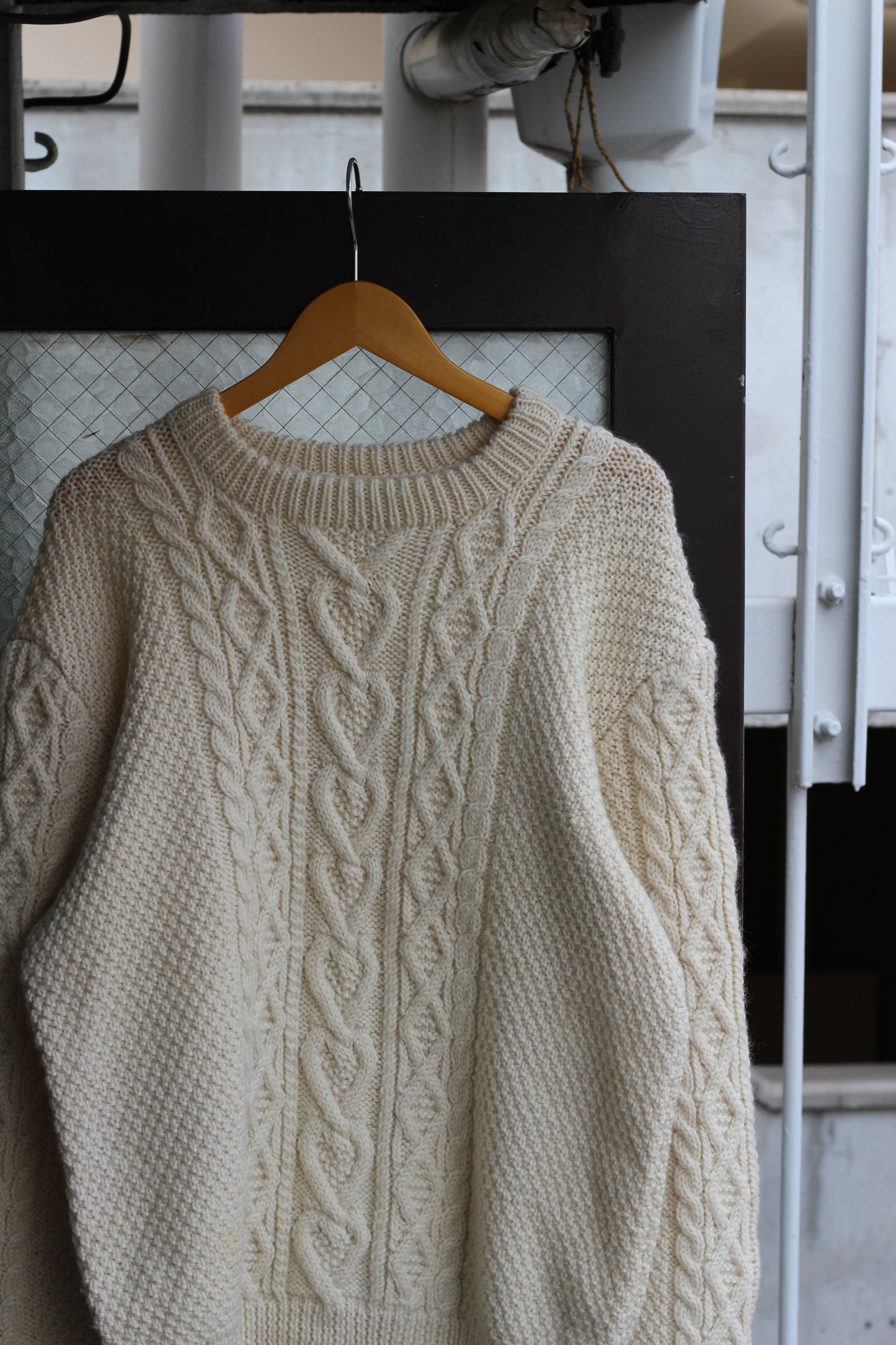 80-90's Made In Ireland Vintage Fisherman Sweater set x2点