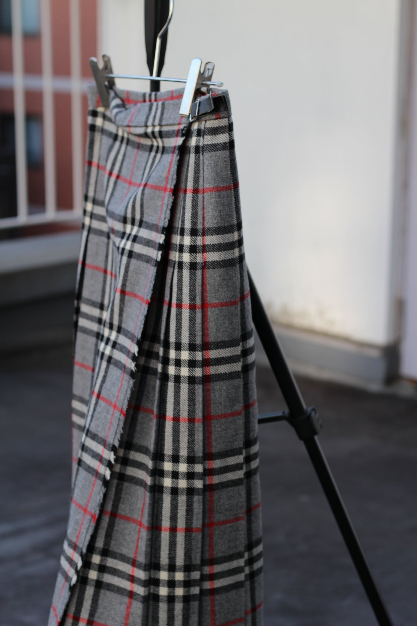 Women's Vintage Made In Uk Check Skirt x3点