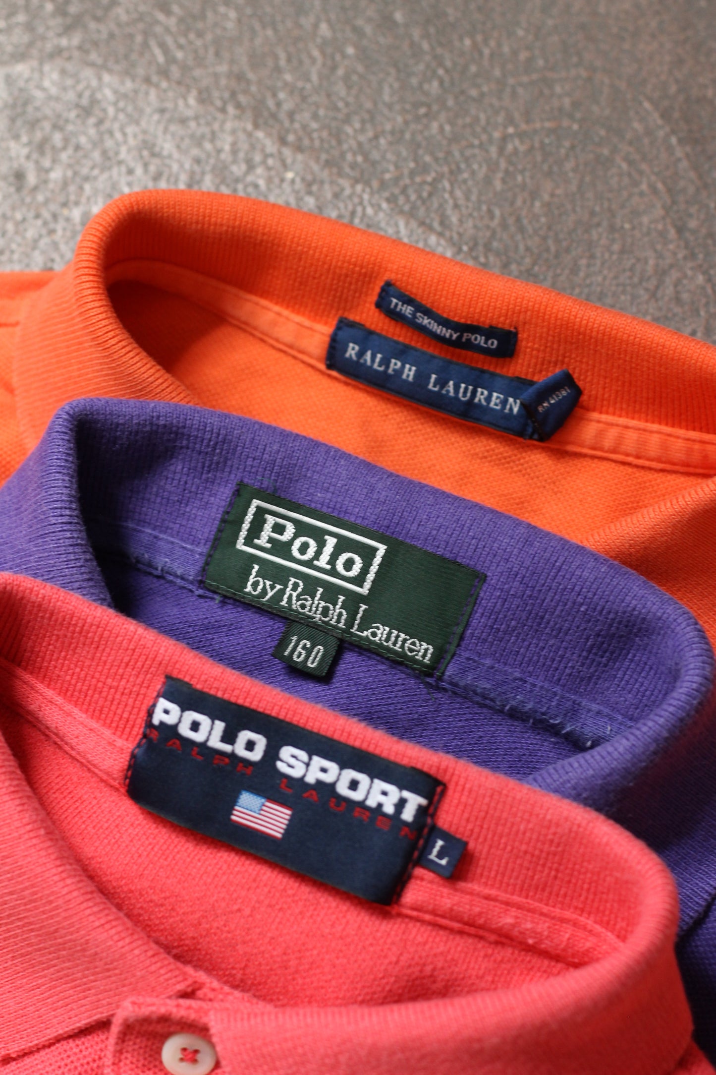 Ralph Lauren Short Sleeve Polo Shirt x3点