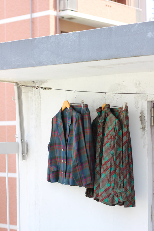 Vintage Check Setup x2点