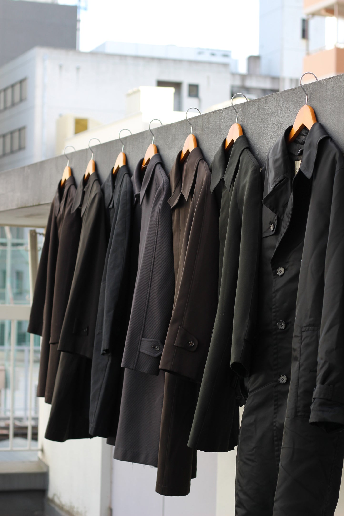 Men's dark color select coat x7点