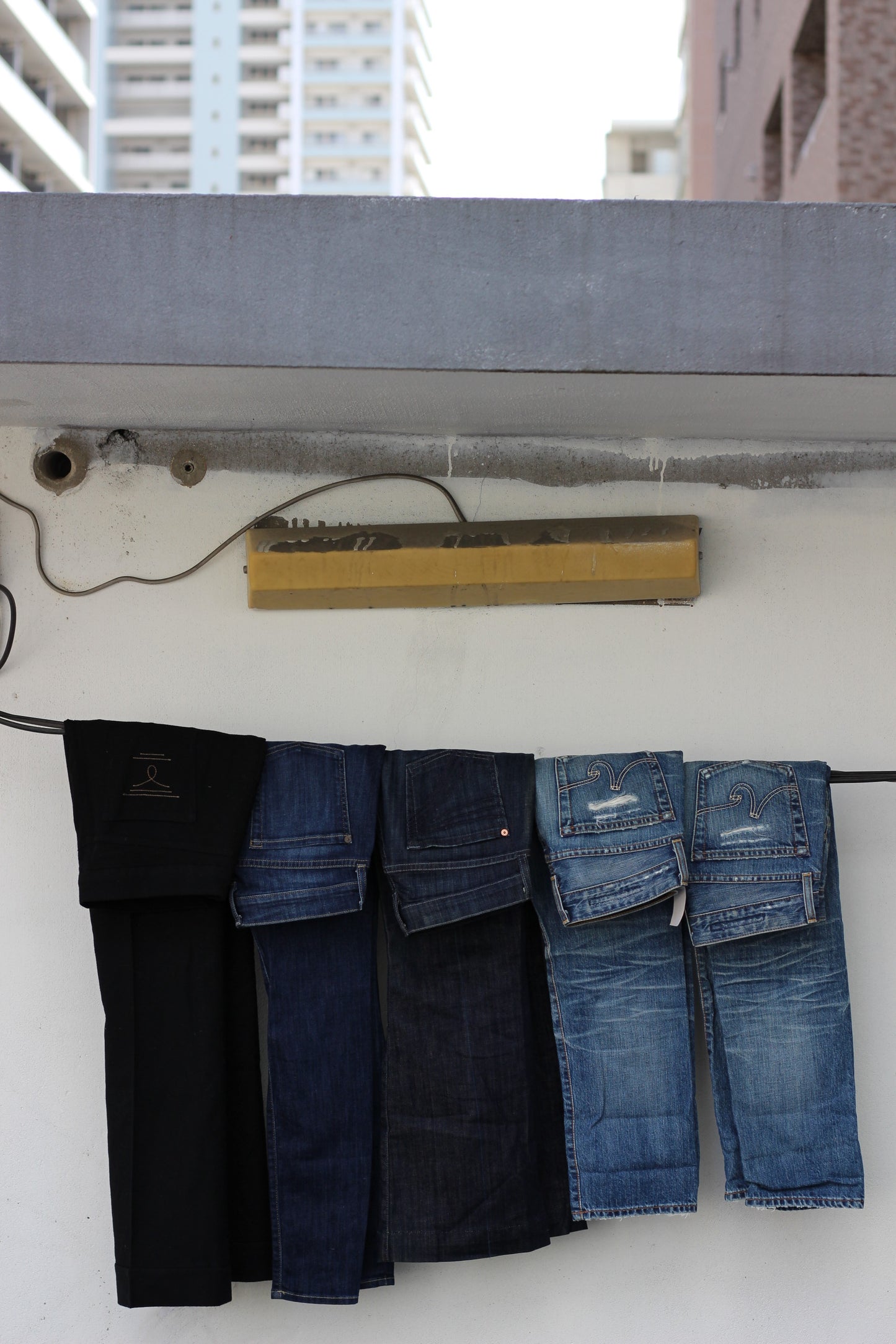 Y2K Ladies Made in USA Vintage denim pants x6点