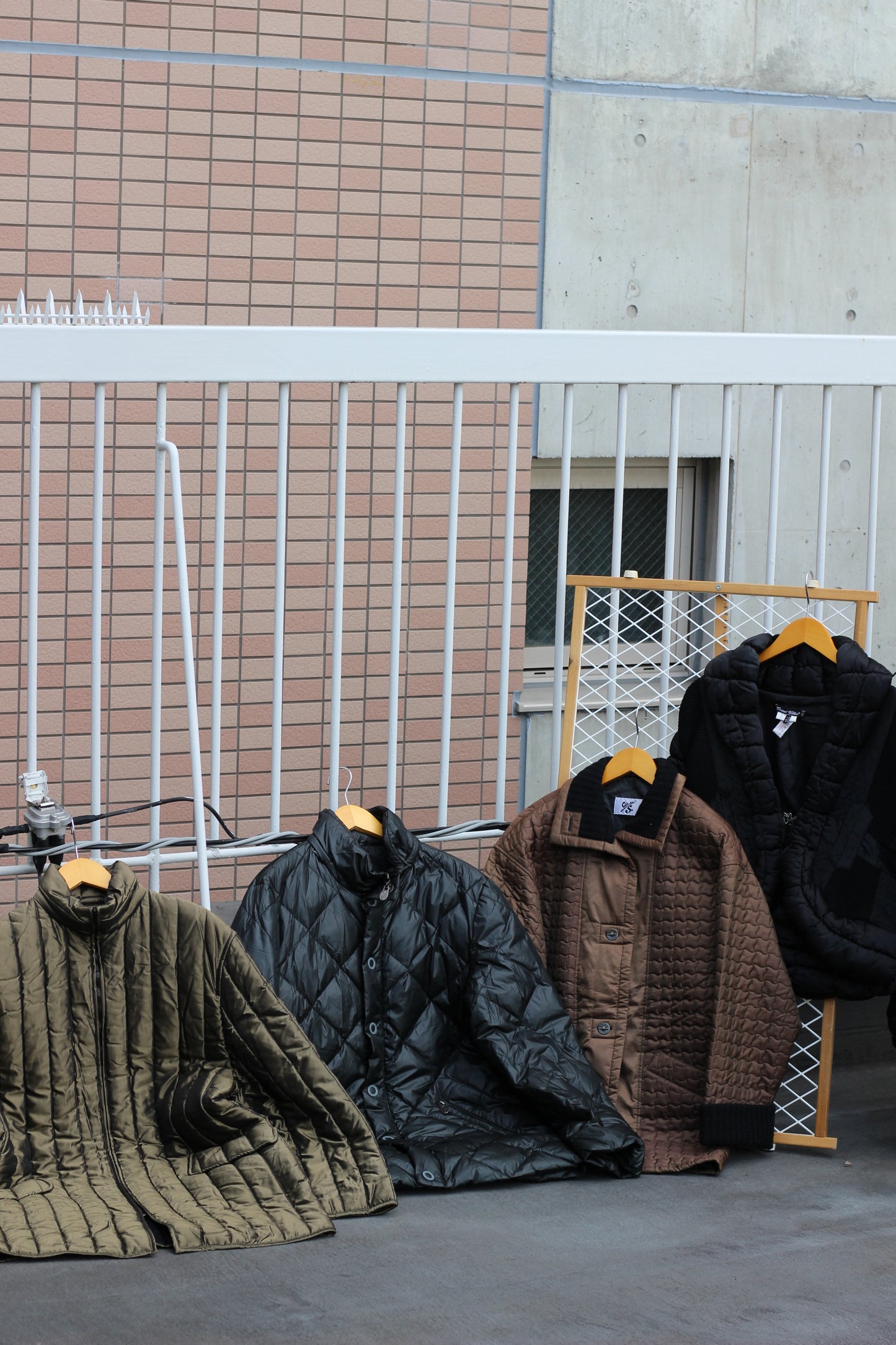 Vintage Made In Italy quilting Outerwear x4点