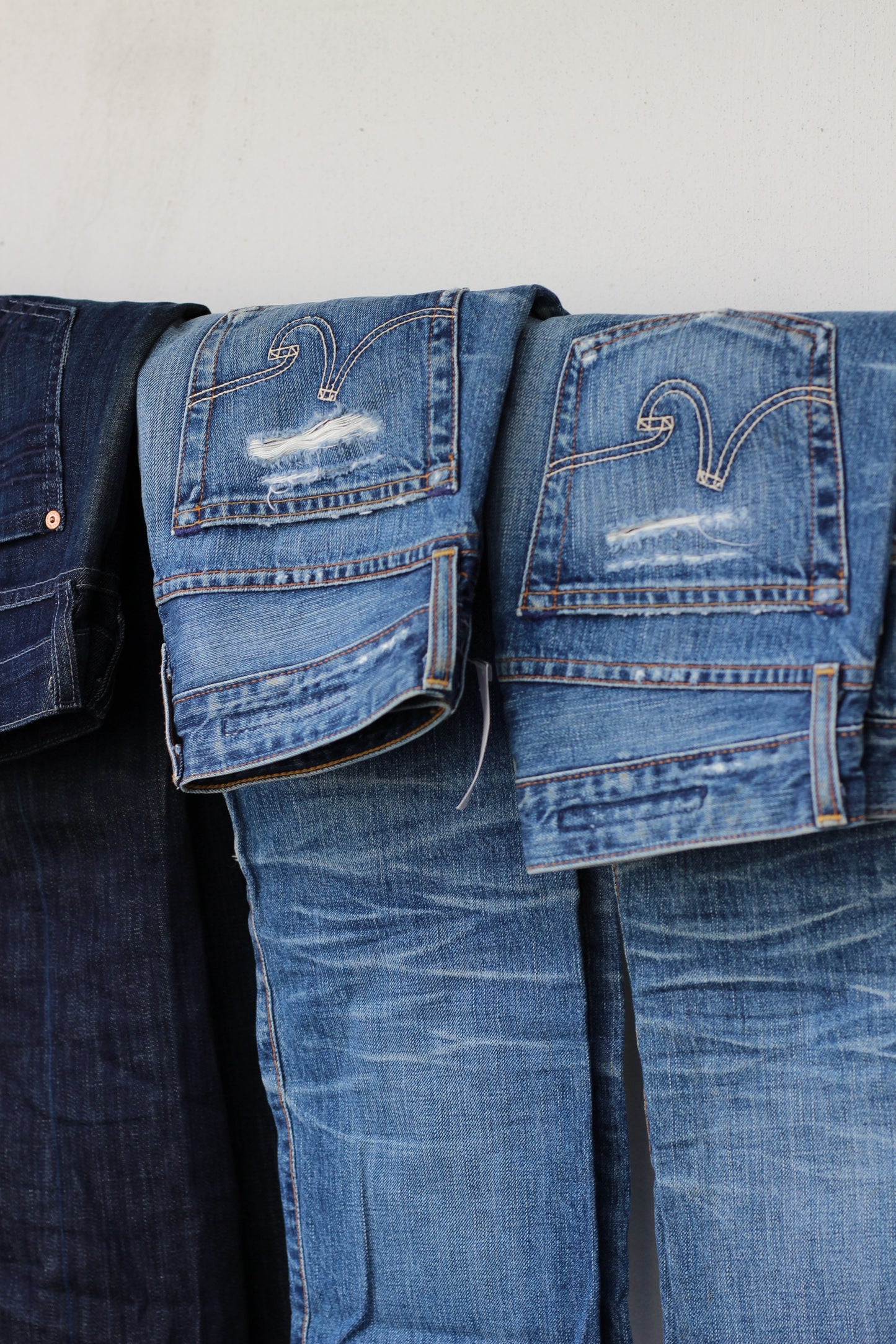 Y2K Ladies Made in USA Vintage denim pants x6点