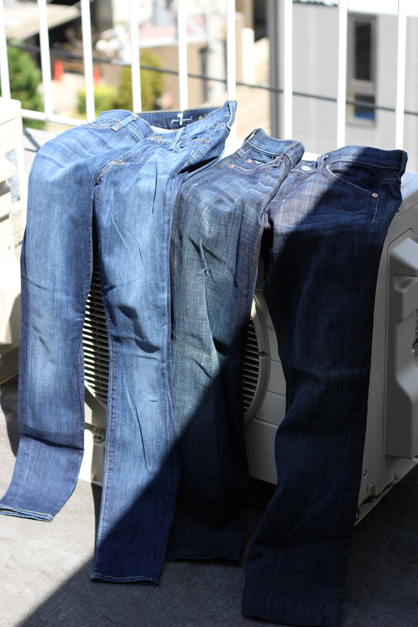 Y2K Ladies Made in USA Vintage denim pants x6点