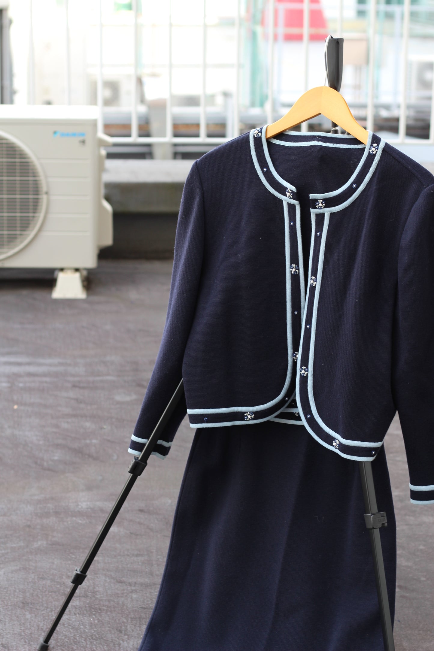 Made In Italy Women's Vintage Knit Set Up set x4点