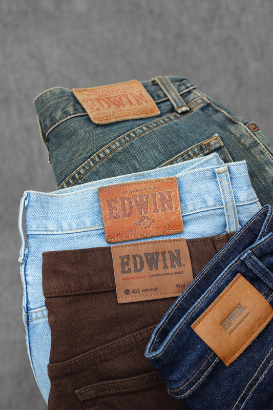 Japanese Brand Edwin Denim Pants x4点