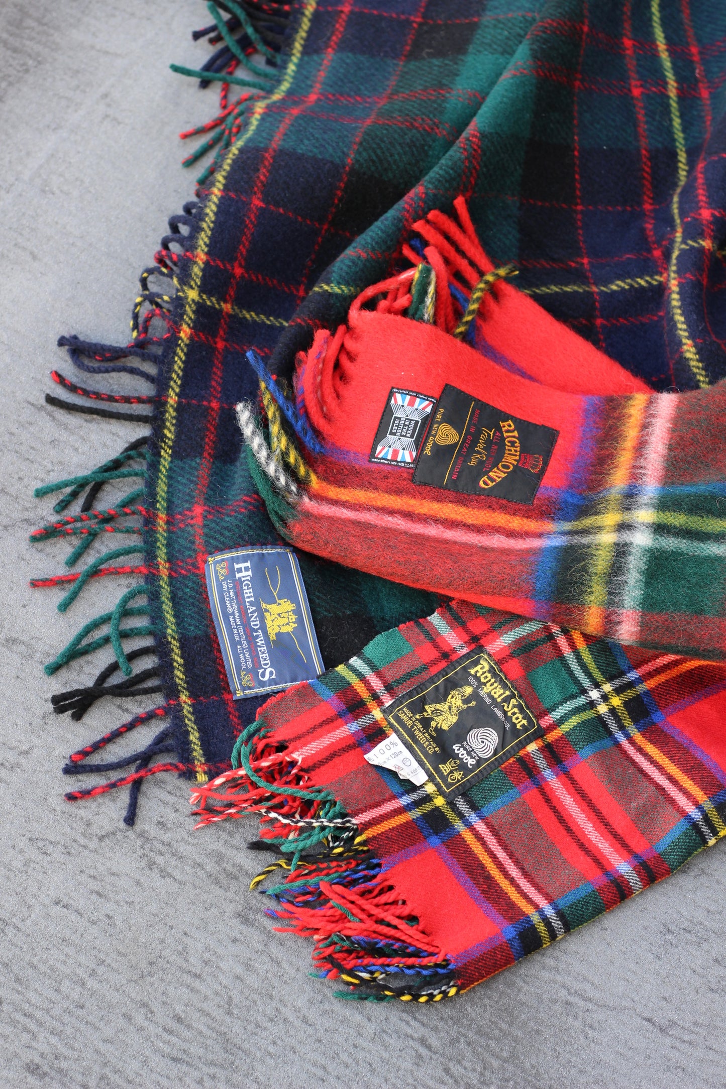 Made in UK/Scotland/USA/Italy muffler x7点