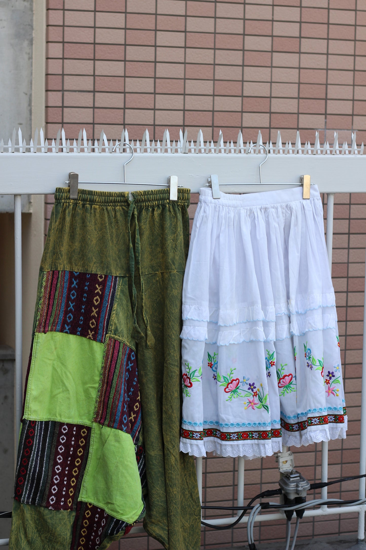 Design Embroidered Skirt x2点